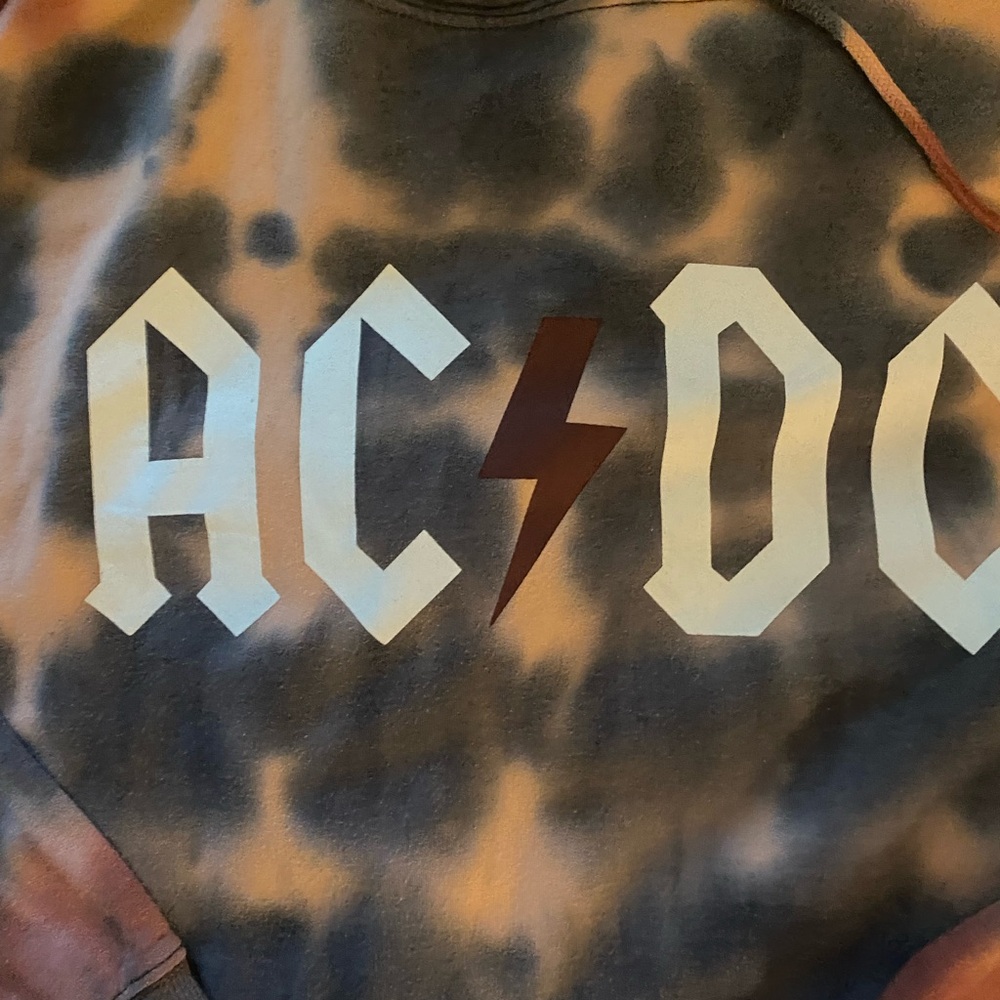 AC/DC Multicolor Crew Neck Sweater